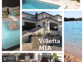Villetta Mia, cabaña o casa de campo en Njivice