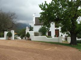 Oudekloof Wine Estate: Tulbagh şehrinde bir otel