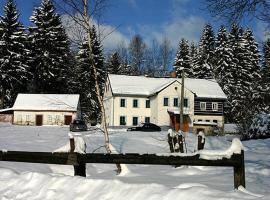 Jeleni chata Skladanka, lodge a Lučany nad Nisou