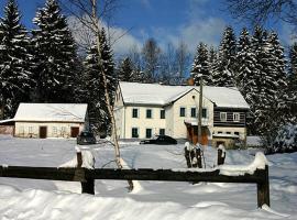 Jeleni chata Skladanka, chalet i Lučany nad Nisou