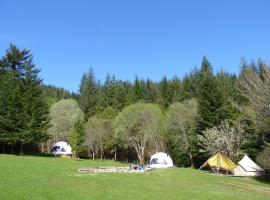 Inver Coille Campsite, luxury tent in Fort Augustus