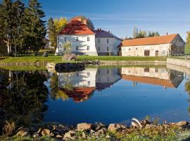 Jizdarna Zamek Skalice, hotel v destinaci Čkyně