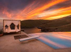 BluEros Luxury Villa - Syros Private Pool Gem – hotel ze spa 
