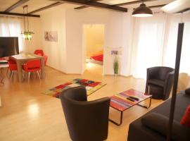 Art City-Studios Kassel 4 und 8, gro&szlig;, modern, citynah, je 3 Schlafzimmer, kostenfreie Parkpl&auml;tze, S&uuml;d-Balkons, ruhig, Herkulesblick