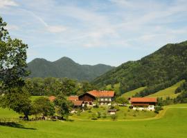 Plenkhof, basseiniga hotell Ruhpoldingis