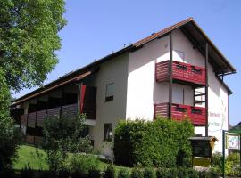 Landhaus Vogelweide - 2 Zimmer mit Balkon, olcsó hotel Bad Füssingben