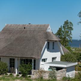 Reetdachhaus Strandecke, hotel in Freest