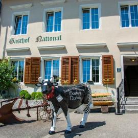 Gasthof National, hotel Langendorfban