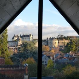Maison centre ville avec parking, jardin, vue, AC, Le Point de vue de Leonard, hotel a Amboise