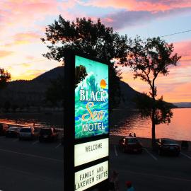 Black Sea Motel, hotel a Penticton