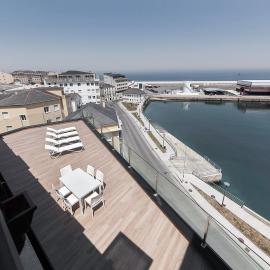Apartahotel A Cetárea, hotell i Burela de Cabo