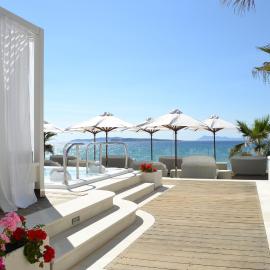 Delfino Blu Wellness Boutique Hotel, hotel ad Agios Stefanos