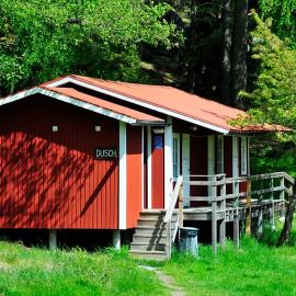 Grinda Stugby och Sea Lodge - Pensionat med kost & logi, hotel di Grinda