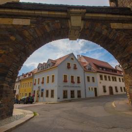 Hotel Blaue Blume, khách sạn ở Freiberg