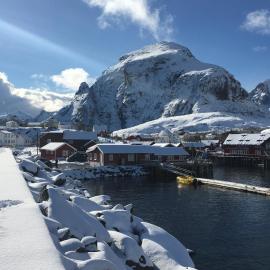 Å में, होटल Lofoten Fishing