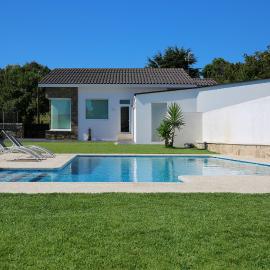 Casa rural con piscina Viña de Millan, hotel u gradu O Grove