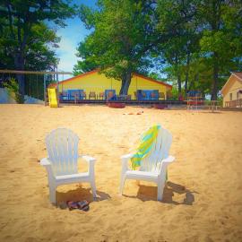 Gold Coast Family Cottages: Oscoda şehrinde bir otel