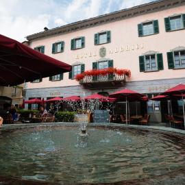 Historic Hotel Albrici, hótel í Poschiavo