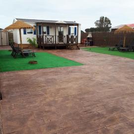 Mobil home, hotel in El Palmar