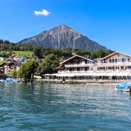 Strandhotel Seeblick, hotel v destinácii Faulensee