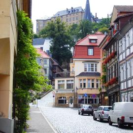 Große Wohnung in dritter Etage mit Terrasse im Altstadtzentrum - Ferienwohnung Chiplakoff
