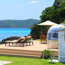 Holly Camp Airstream Villa Amami, hotell i Amami