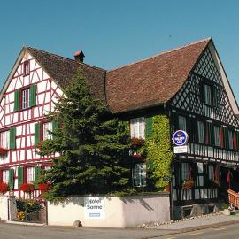 Hotel Garni Sonne, hotel Münsterlingenben