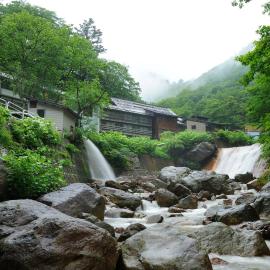 Namegawaonsen Fukushimaya、米沢市のホテル