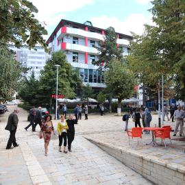 Hotel Piazza, hotel Peshkopiában