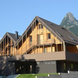 Viesnīca Hotel Sanje ob Soči ***/**** pilsētā Boveca