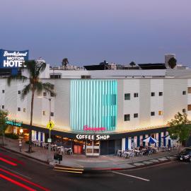 The Beverly Laurel Hotel at West Hollywood, hotel v Los Angeles