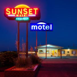 Sunset Motel Moriarty，Moriarty的飯店