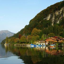 Iseltwald में, होटल Hotel Châlet Du Lac