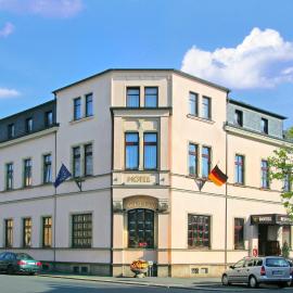Viesnīca Hotel Wettin pilsētā Treuen