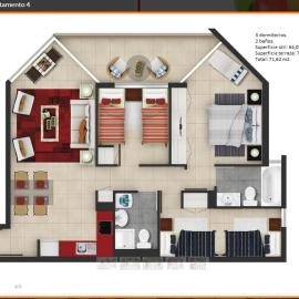 Departamento Familiar Los Molles, khách sạn ở Los Molles