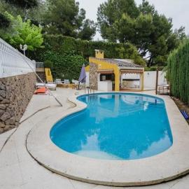 Chalet con piscina privada