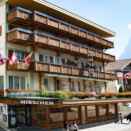 Hotel Hirschen - Grindelwald，格林德瓦的飯店
