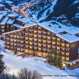 Viesnīca Hotel Les Arolles Meribelā