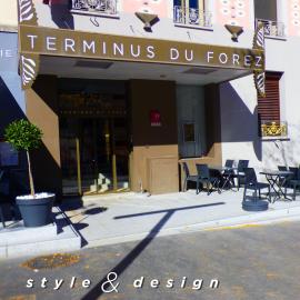 Terminus du Forez Saint-Etienne Centre Gare Chateaucreux, hotel en Saint-Étienne
