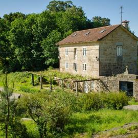 Casa de Turismo Rural Os Petroglifos, hotel sa Boiro