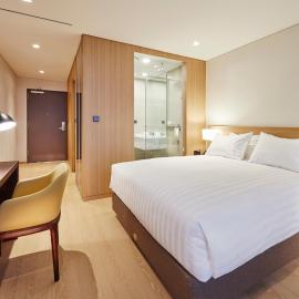 Skybay Hotel Gyeongpo, hotell i Gangneung