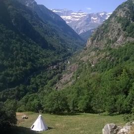 Tipis nature: Gavarnie şehrinde bir otel