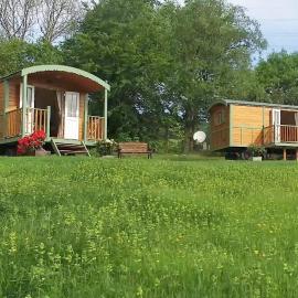 The Hideaway Huts, hotel i Bardon Mill