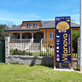 Pension Vilanova, hotell i Sigüeiro