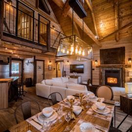 Les 3 Cavaliers - Les Chalets Spa Canada, hotell i La Malbaie