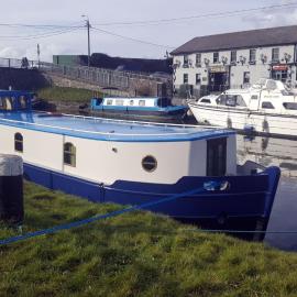 Roisin Dubh Houseboat, hotel di Sallins