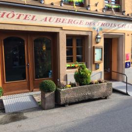 Auberge des Trois Châteaux，埃圭斯海姆的飯店
