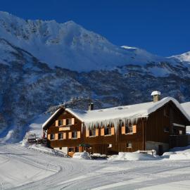 Alm – Chalet Domig, khách sạn ở Damuls