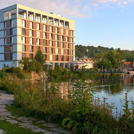 LAGO hotel & restaurant am see, hotel v Ulme