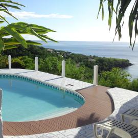 Gîtes Alamanda, hotell i Bouillante